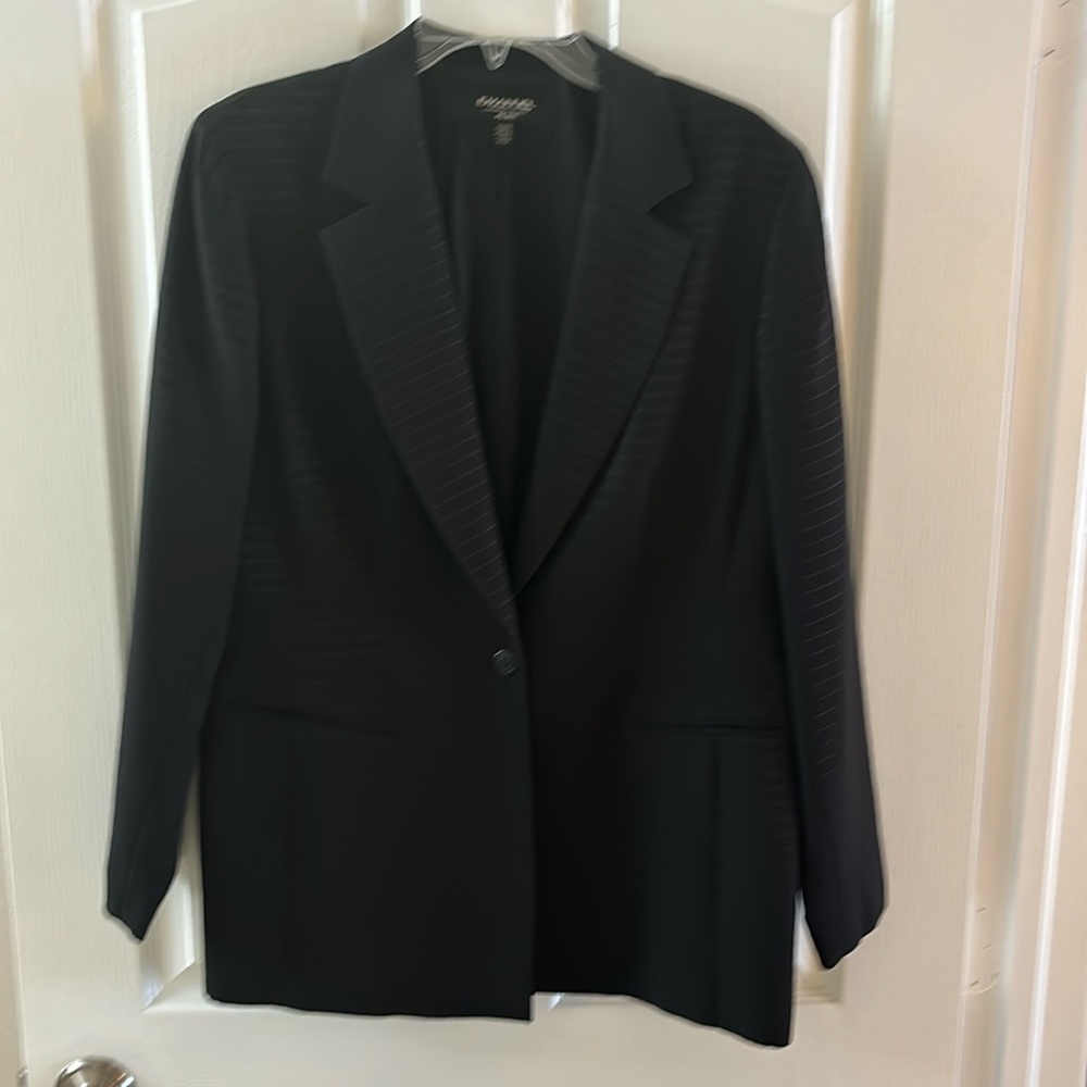 SOLD-Black Emanuel Ungaro Blazer